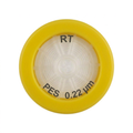PES, Single Layer (RT) Syringe Filter, Sterile, 0.22um, 13mm, 100/unit