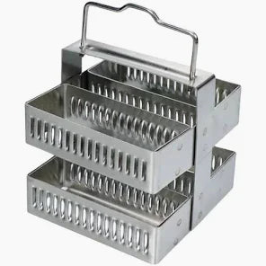 20-PC Staining Rack, Stainless Steel, Papanicolau Type, 1/unit