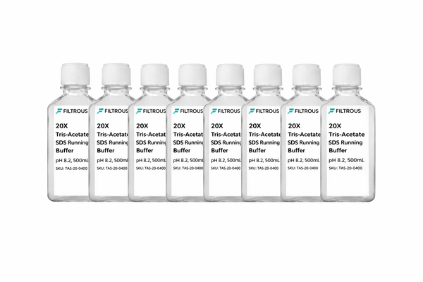20X Tris-Acetate SDS Running Buffer, pH 8.2, 8 X 500mL