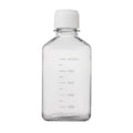 PETG Square Reagent Bottle, Sterile, 500mL, 48/unit