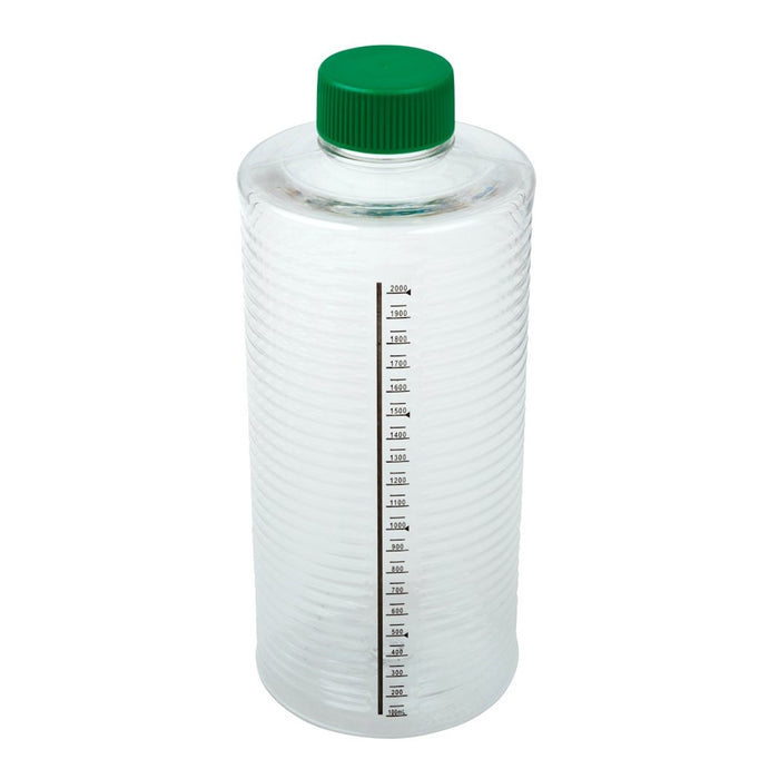 1900cm² Expanded Surface Tissue Culture Roller Bottle,  Treated, Plug Cap, Sterile, 12/unit