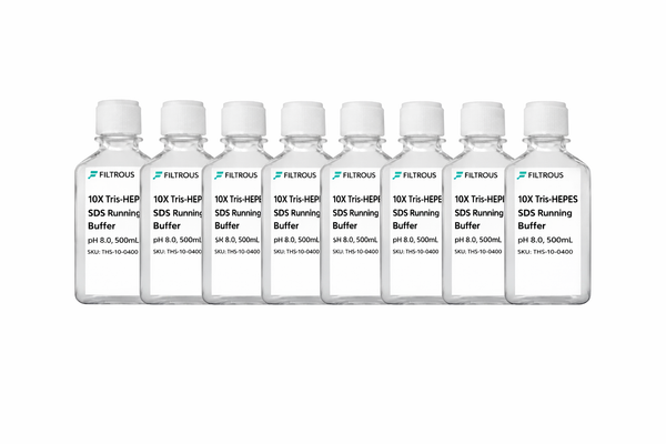 10X Tris-HEPES SDS Running Buffer, pH 8.0, 8 X 500mL