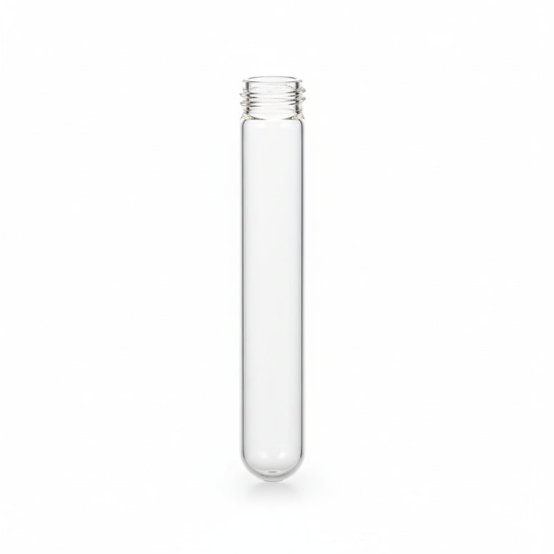 Glass Test Tube, 12.75 x 75mm, 6mL, 100/unit