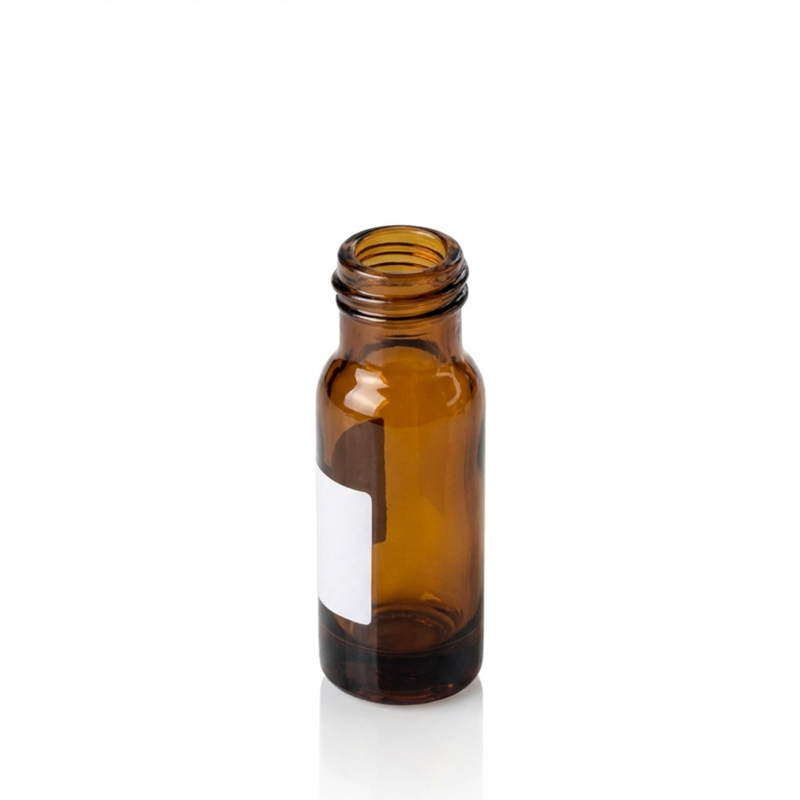 Screw Top, 9-425, Amber Max Recovery Autosampler Vials, Patch, 1.3mL, 100/unit
