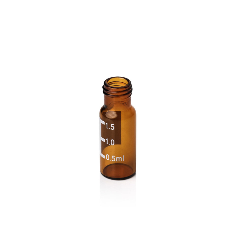 Screw Top, 8-425, Amber Autosampler Vials, Patch, 2mL, 100/unit