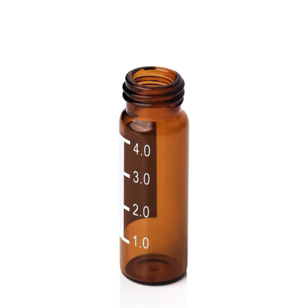 Screw Top, 13-425, Amber Autosampler Vials, Patch, 4mL, 100/unit