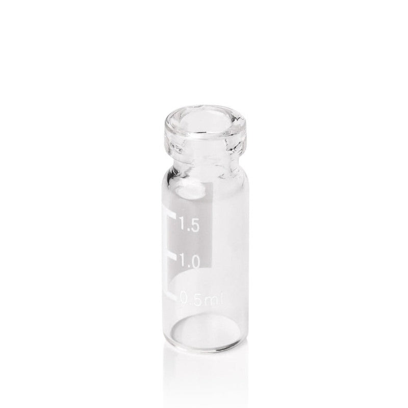 Crimp Top, 11mm, Clear Autosampler Vials, Patch, 2mL, 100/unit