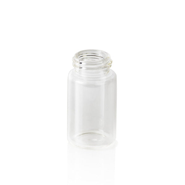 Screw Top, 24-400, Clear Scintillation Vials, No Patch, 20mL, 100/unit
