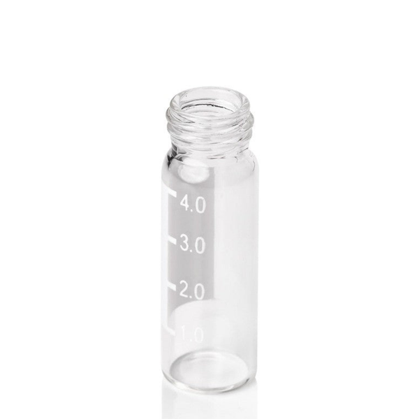 Screw Top, 13-425, Clear Autosampler Vials, Patch, 4mL, 100/unit