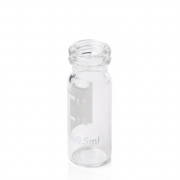 Snap Top, 11mm, Clear Autosampler Vials, Patch, 2mL, 100/unit