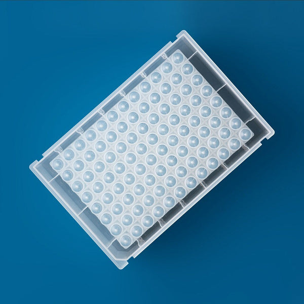96-Well Deep Well Plate, V-Bottom, KingFisher Extraction, 0.5mL, 100/unit