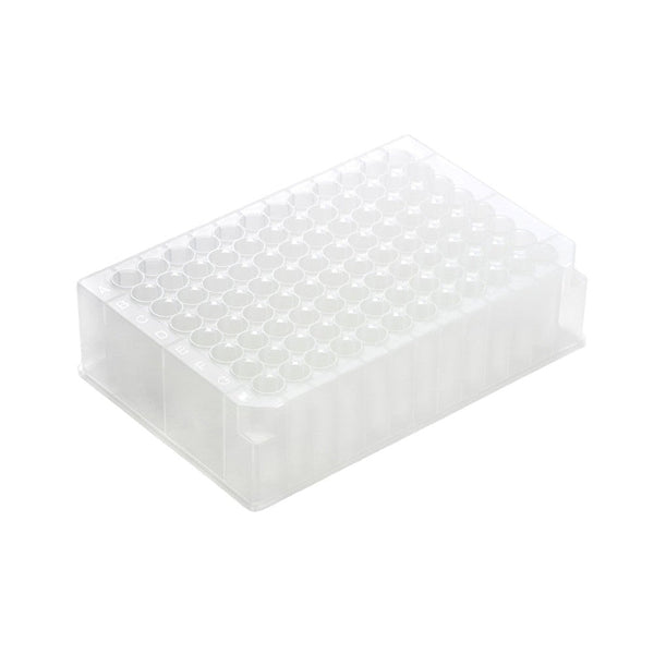 96-Well Collection Plate, PP, Round Bottom, 1mL, 50/unit