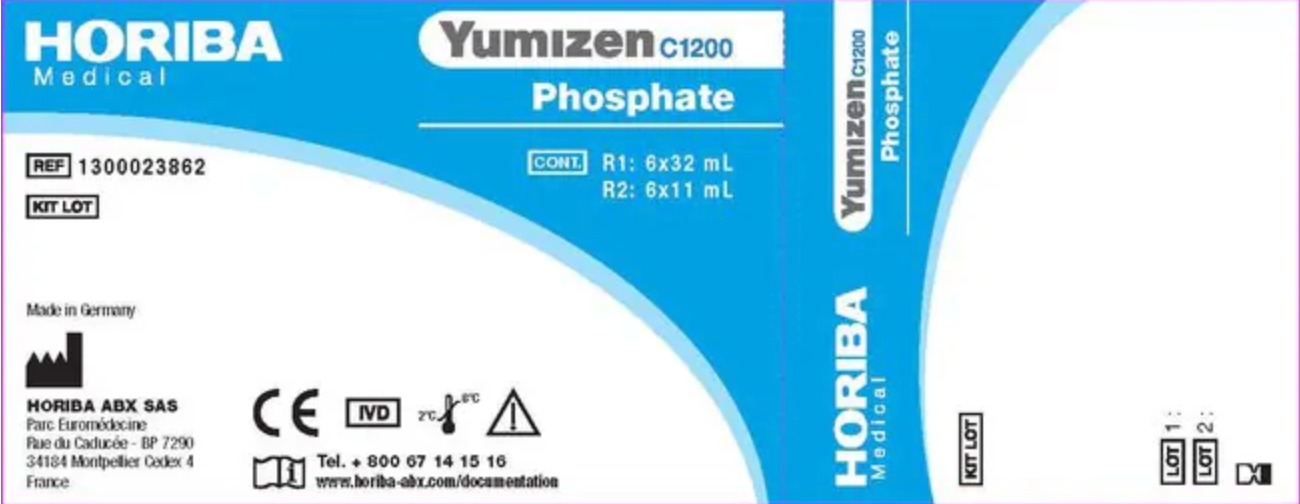 YUMIZEN C1200 Phosphate, 1890 Reactions