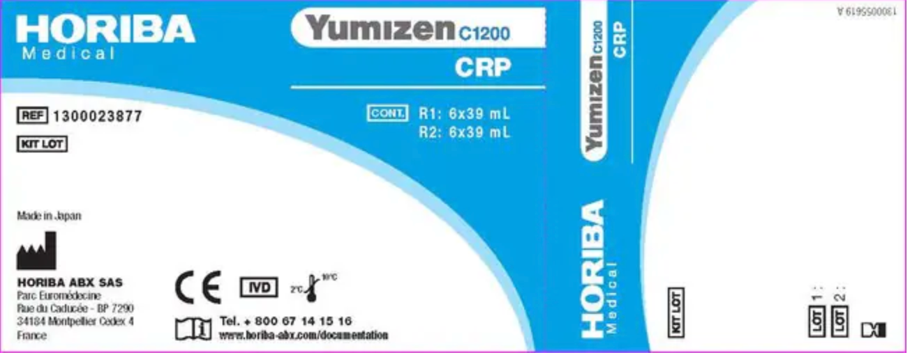 YUMIZENC1200 CRP, 2280 Reactions
