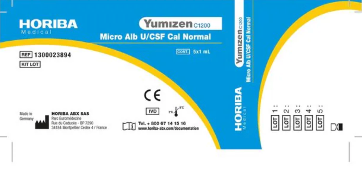 Yumizen C1200 Protein Calibrator