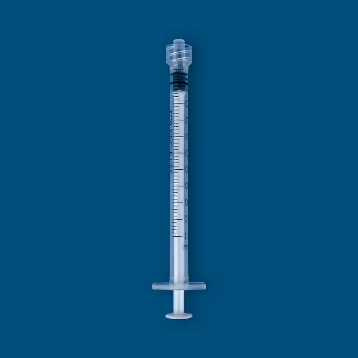 1mL Luer Lock Syringe, Non-Sterile, 100/unit