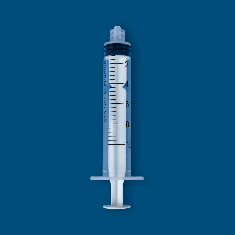 10mL Luer Lock Syringe, Non-Sterile, 100/unit - Filtrous