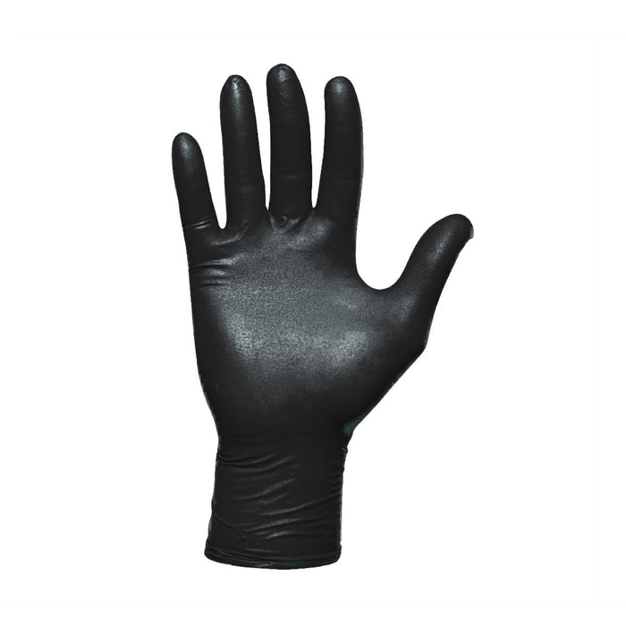 5mil Black Nitrile Exam Gloves, Large, Powder Free, 1000/unit