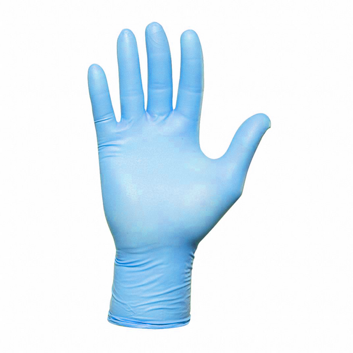 4mil Blue Nitrile-Vinyl Blend Examination Gloves, Large, Powder Free, 1000/unit