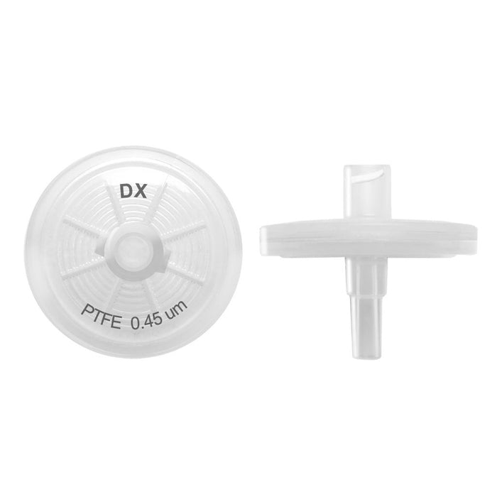 DX PTFE Syringe Filter, 0.45um, 25mm, 100/unit