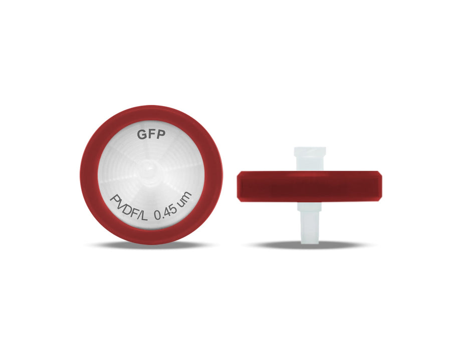 GFP H-PVDF Syringe Filters, 0.45um, 30mm, 100/unit